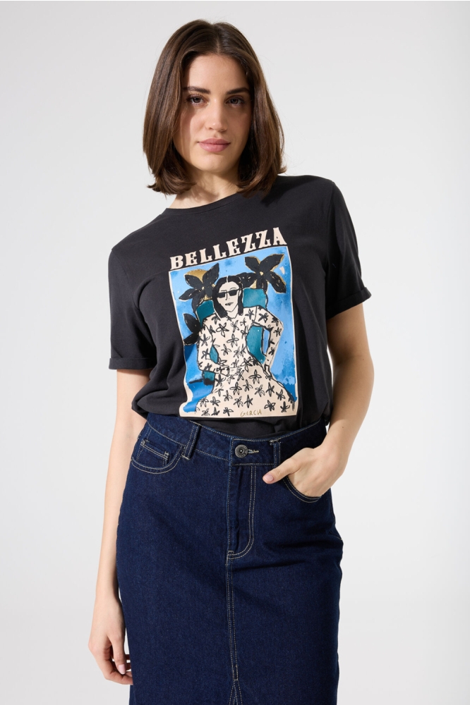 T SHIRT H50001 62 ANTRACITE